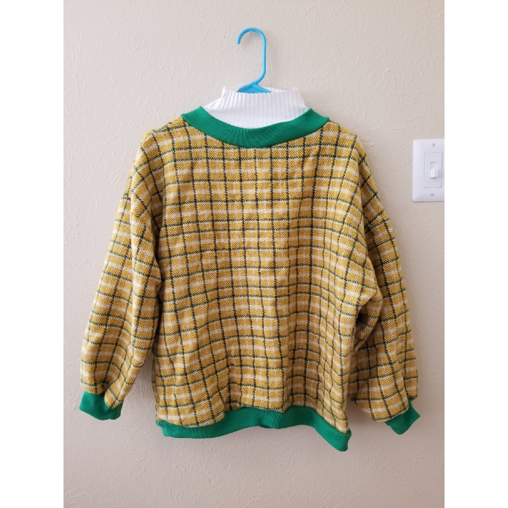 Turetle neck patterned Sweater - Picture 2 of 2